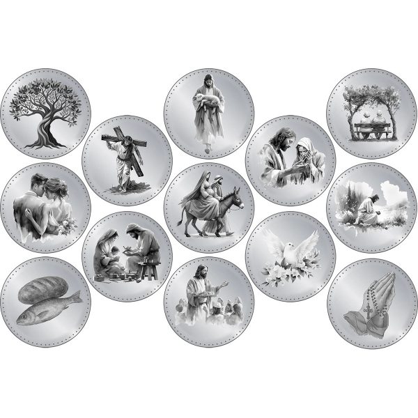 Arras Bíblicas Matrimoniales Plateadas