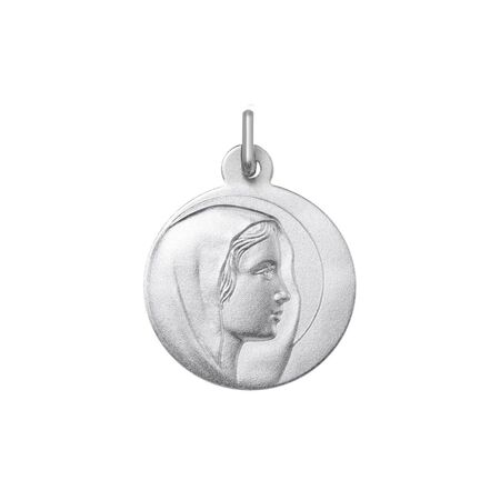 Medalla Virgen María en plata