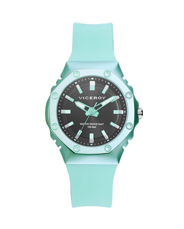 Reloj mujer viceroy con correa silicona verde