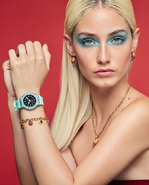 Reloj mujer viceroy con correa silicona verde