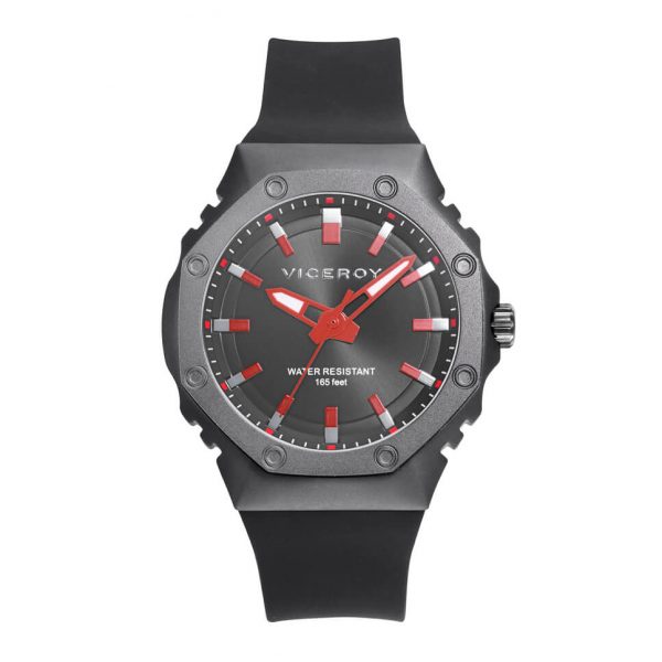 Reloj hombre viceroy con correa silicona negra