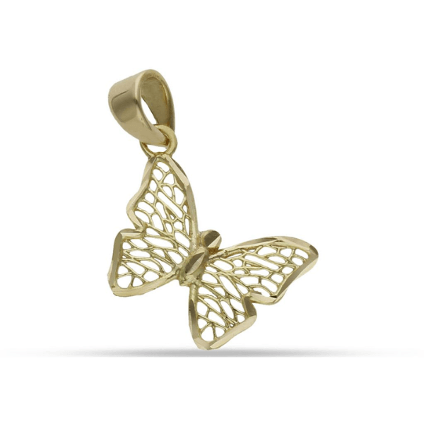Colgante mariposa oro