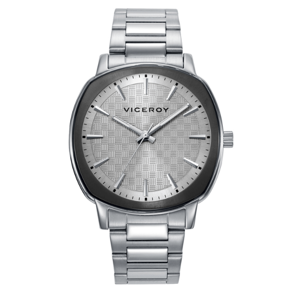 Reloj hombre Viceroy con caja en acero negro
