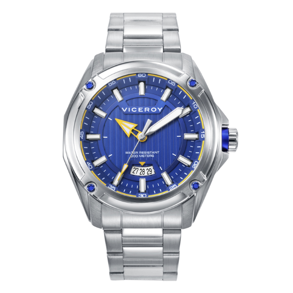Reloj hombre Viceroy con detalles en amarillo