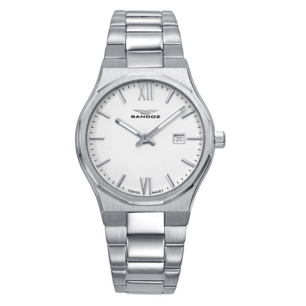 Reloj mujer SANDOZ en acero extraplano