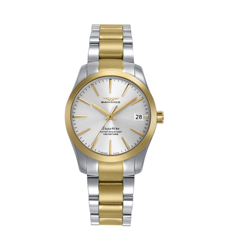 Reloj mujer SANDOZ bicolor