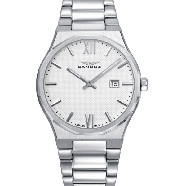 Reloj hombre SANDOZ en acero extraplano