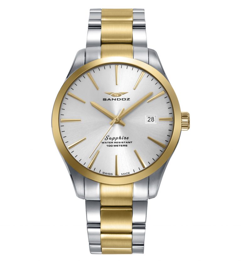Reloj hombre SANDOZ bicolor