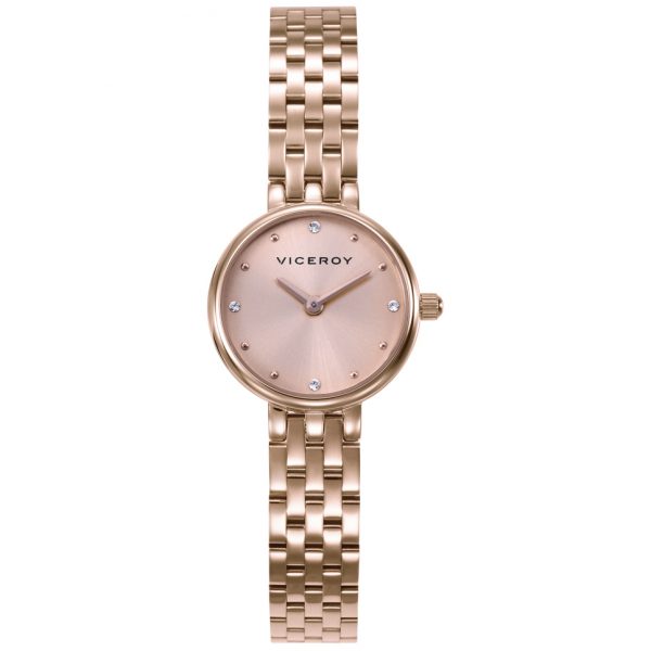 Reloj mujer mini Viceroy en acero rosa