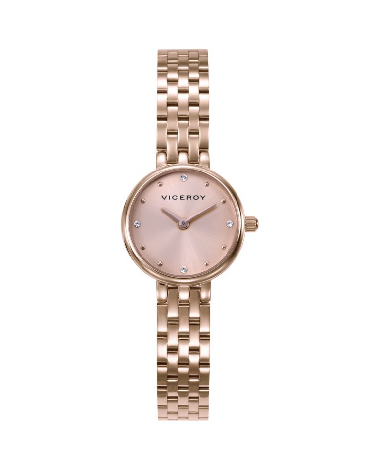 Reloj mujer mini Viceroy en acero rosa