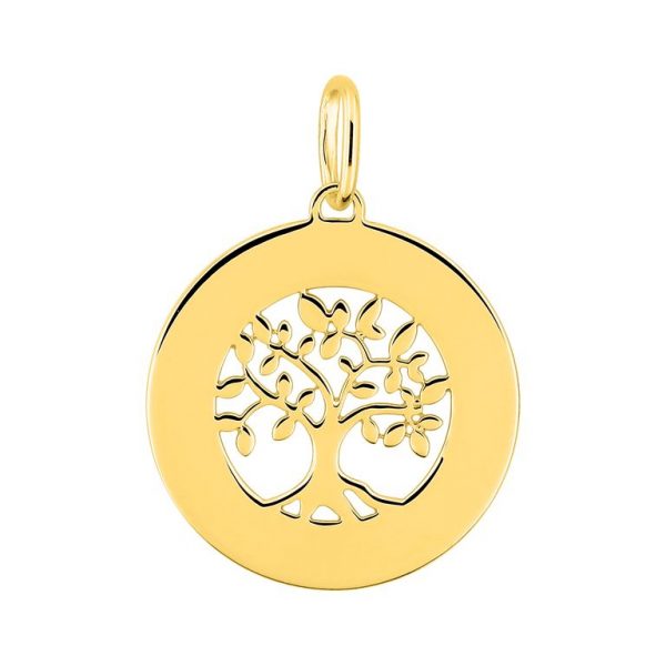 Colgante disco árbol de la vida