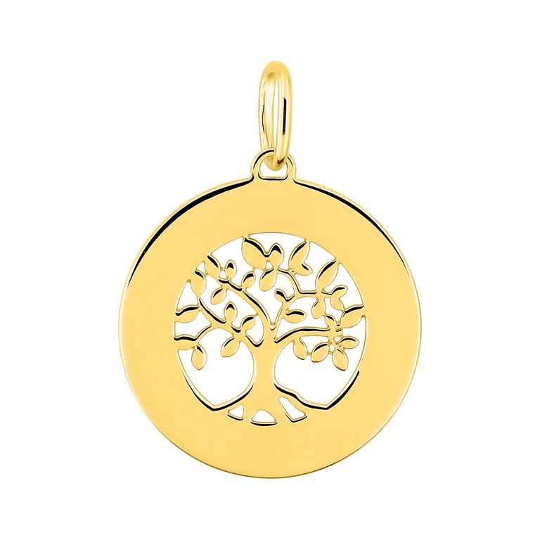 Colgante disco árbol de la vida