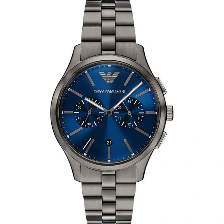 Reloj cronógrafo Armani esfera azul