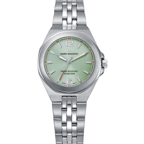 Reloj mujer esfera verde Mark Maddox