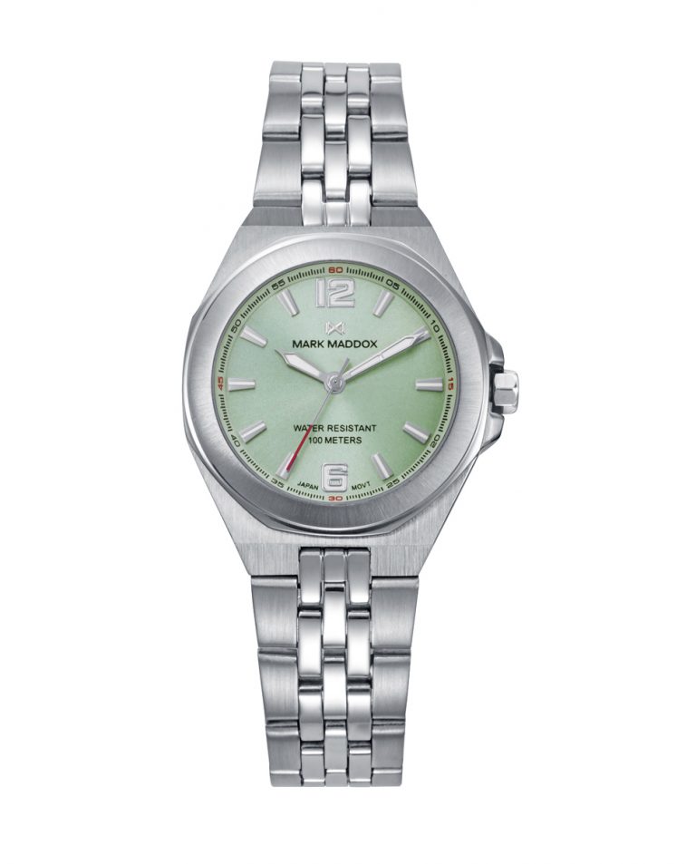 Reloj mujer esfera verde Mark Maddox