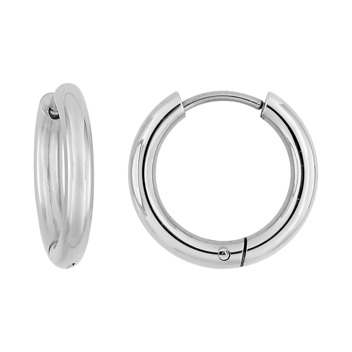 Pendientes aro de acero