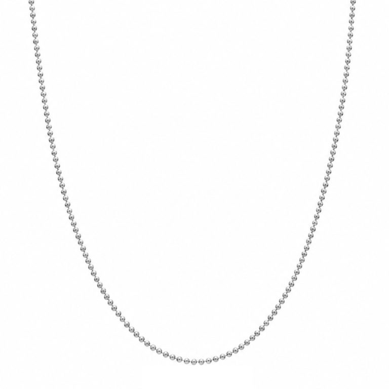 Cadena bolitas 1 mm.